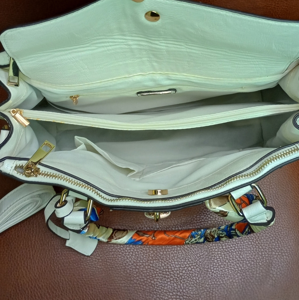 Call It Spring Handbag White Handbag - Picture 7 of 11